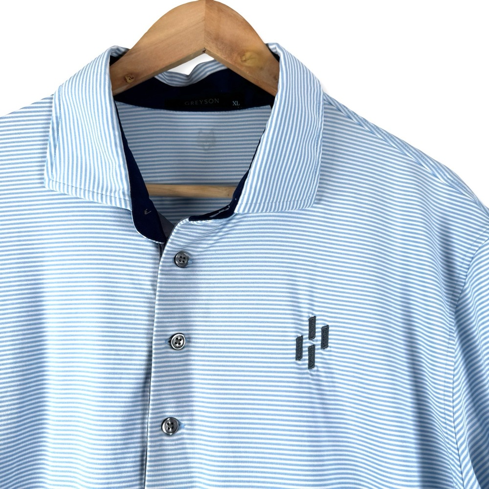 Grayson Mens Golf Horizon Irish Open Polo Shirt Sz XL